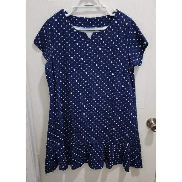 lands end tee shirt dress Womens Lands' End Shirt Dresses Dresses, Clothing